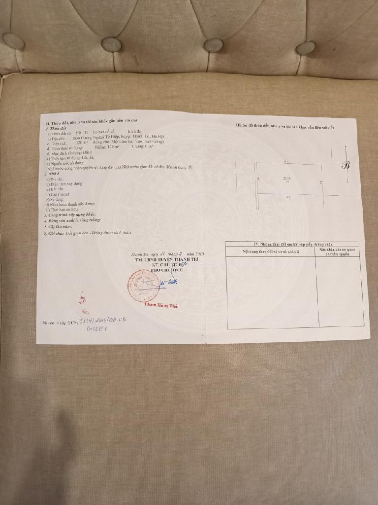 Bán nhà Thôn Cương Ngô - diện tích 150m2 1 tầng - ô tô tránh - giá 28 tỷ