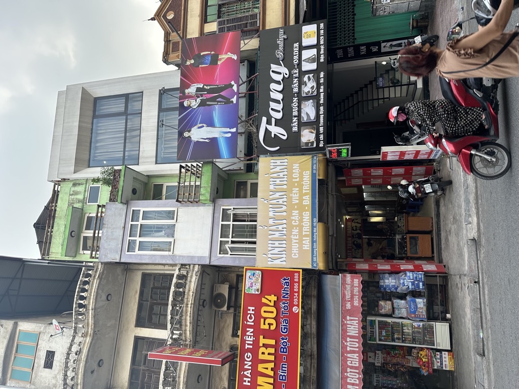 Bán nhà Trương Định - diện tích 91m2 3 tầng - Mặt phố - giá 25 tỷ