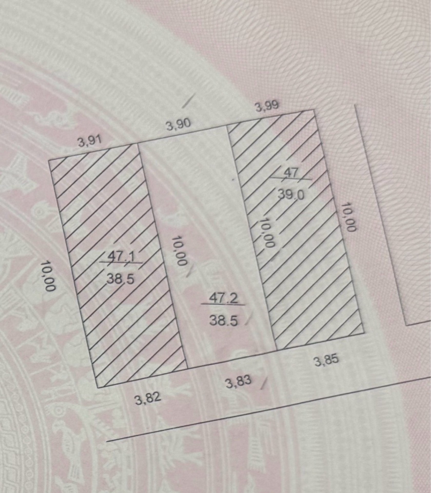 Bán nhà Yên Duyên - diện tích 42m2 5 tầng - ô tô đỗ cửa - giá 9,8 tỷ