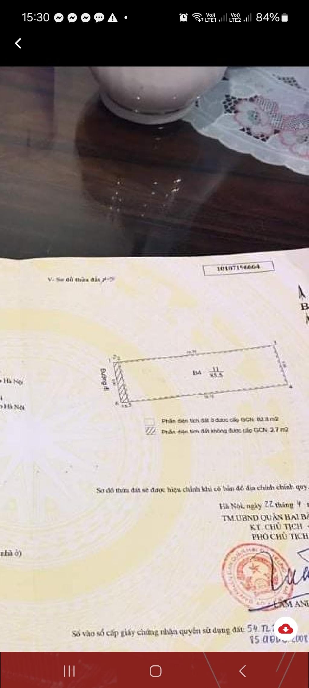 Bán nhà Kim Ngưu - diện tích 85m2 5 tầng - Nhà đẹp hiếm có - giá 49 tỷ