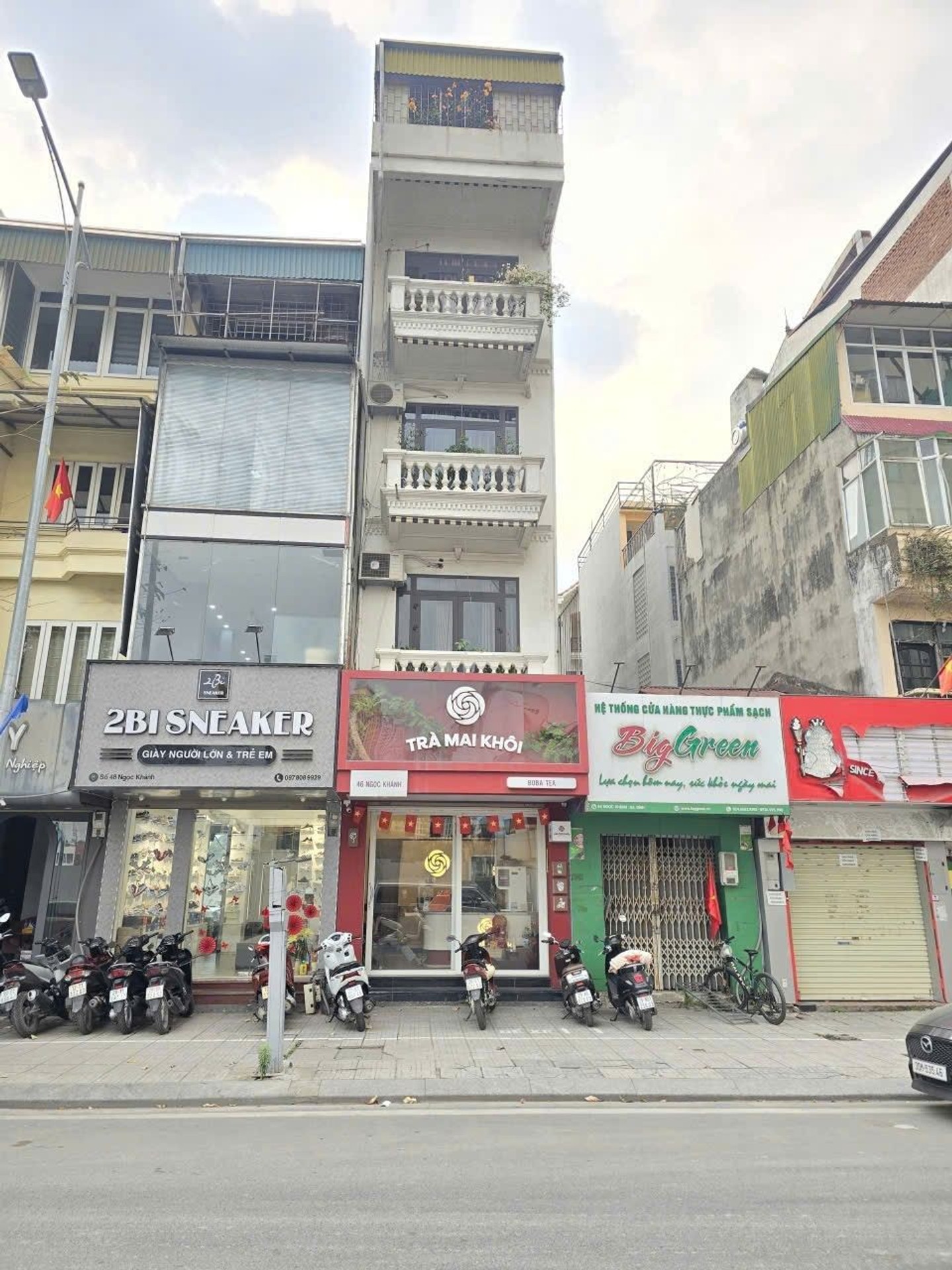 Bán nhà Ngọc Khánh - diện tích 47.6m2 5 tầng - Mặt phố kinh doanh đỉnh - giá 51,5 tỷ