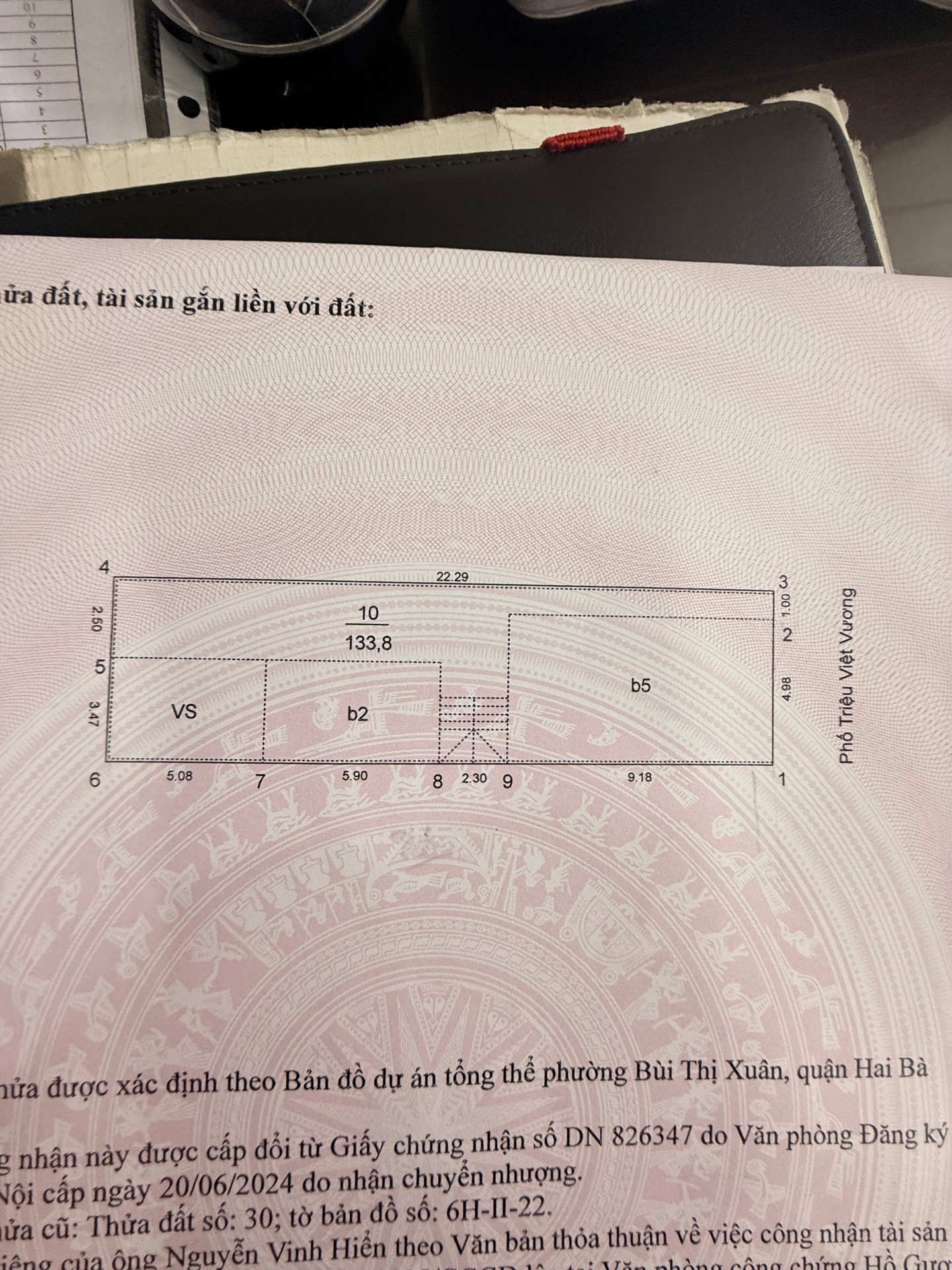 Bán nhà Triệu Việt Vương - diện tích 267m2 7 tầng - mặt tiền 11.7m - giá 373 tỷ