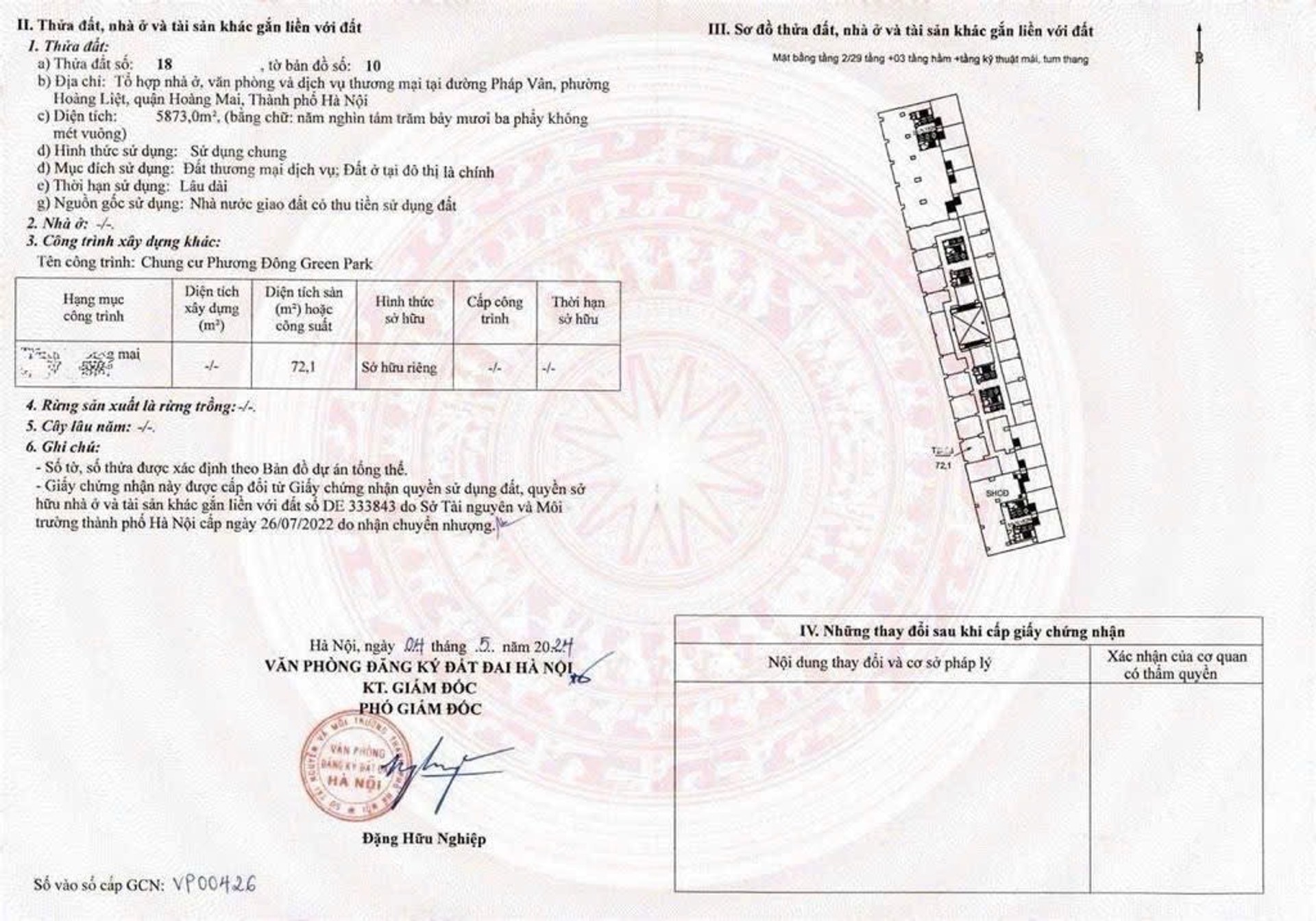 Bán nhà Trần Thủ Độ - diện tích 72m2 2 tầng - Căn hộ kinh doanh - giá 4,8 tỷ