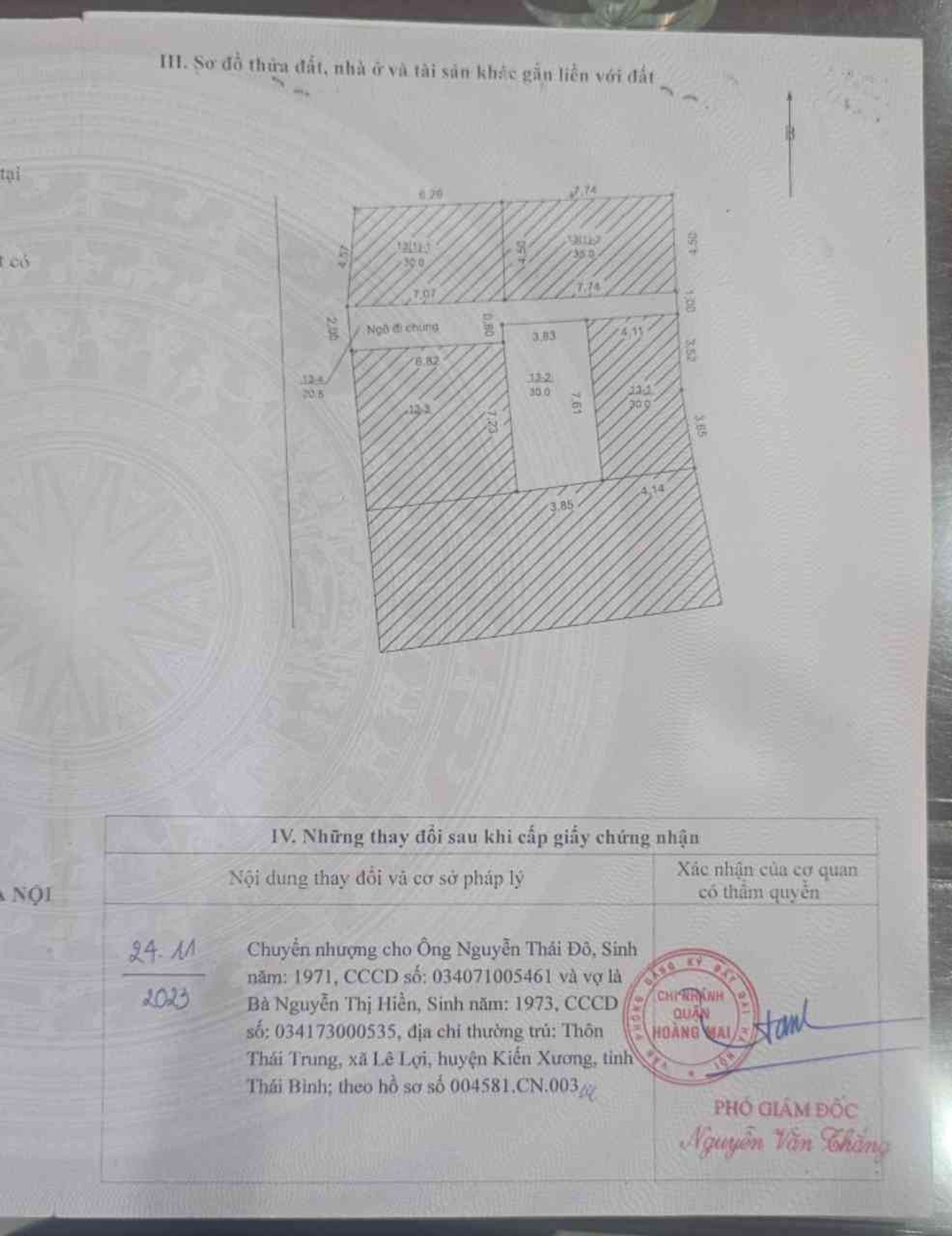 Bán nhà Lĩnh Nam - diện tích 35m2 4 tầng - ô tô tránh - giá 6,69 tỷ