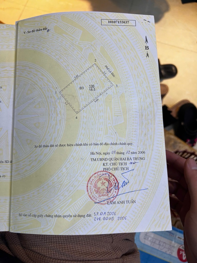 Bán nhà Lò Đúc - diện tích 19m2 4 tầng - Mặt phố lò đúc Cực hiếm - giá 25 tỷ