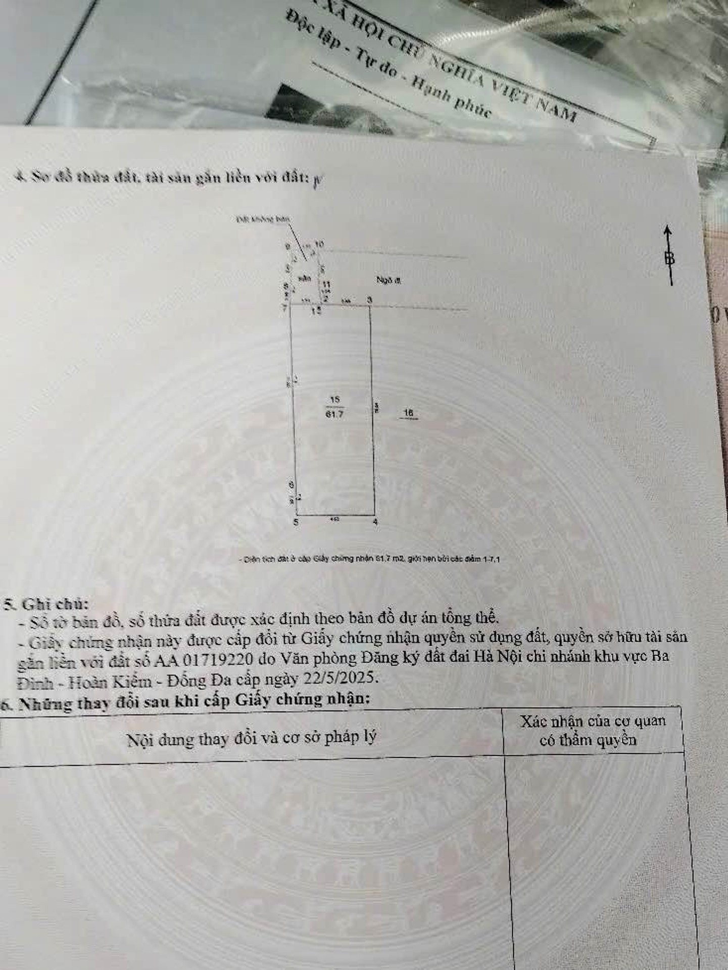Bán nhà Trần Quý Cáp - diện tích 62m2 8 tầng - Ô tô vào trong nhà - giá 26,5 tỷ