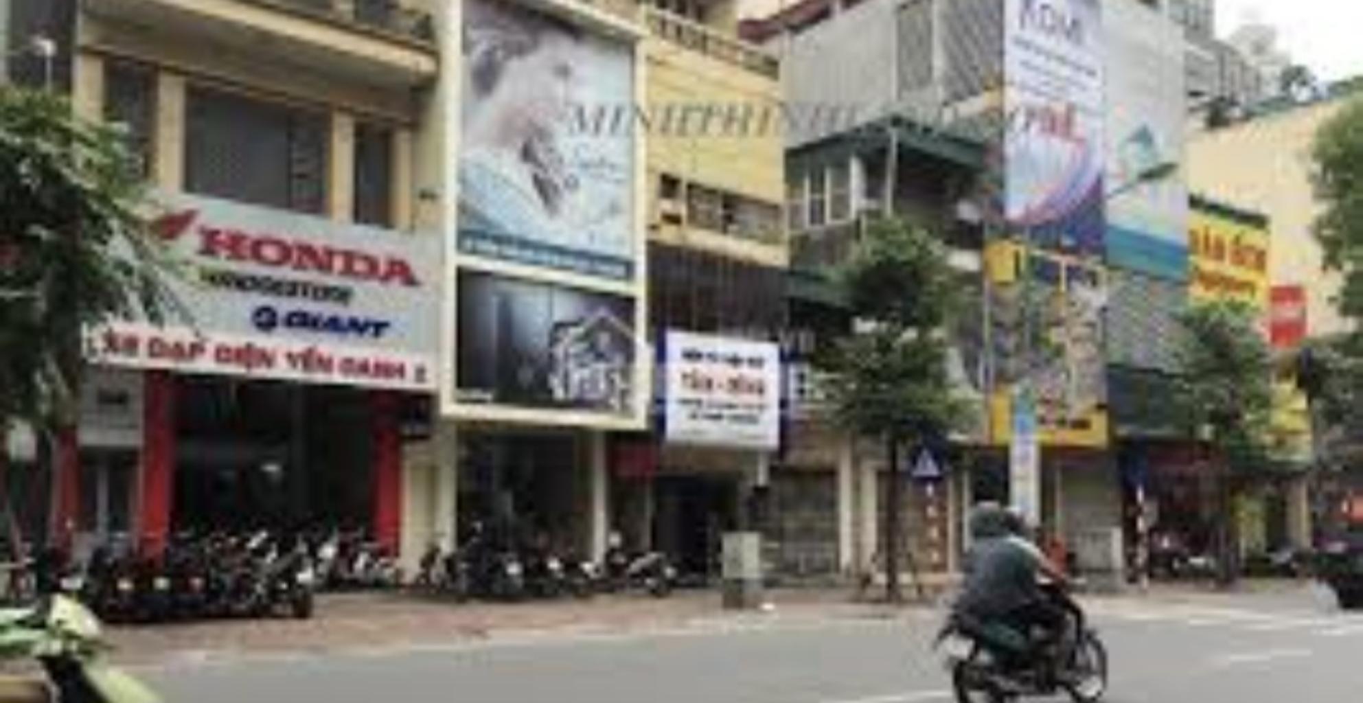 Bán nhà Phố Vọng - diện tích 469m2 2 tầng - Mặt phố lớn vỉa hè rộng kinh doanh sầm uất - giá 185 tỷ