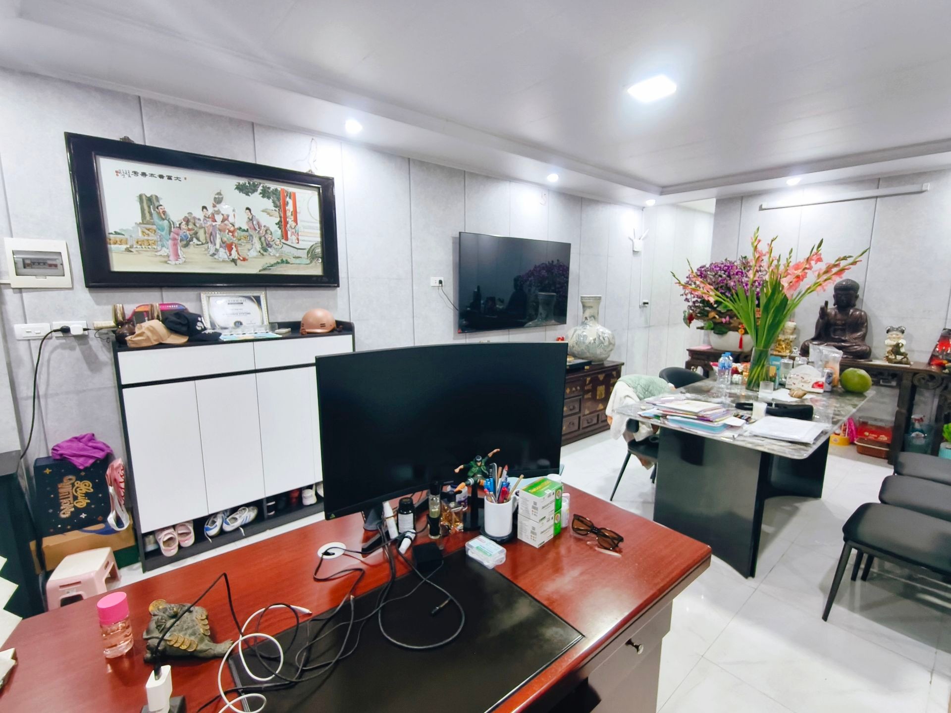Bán nhà Nguyễn Khoái - diện tích 70m2 1 tầng - Ô tô đỗ cầu thang - giá 6,2 tỷ