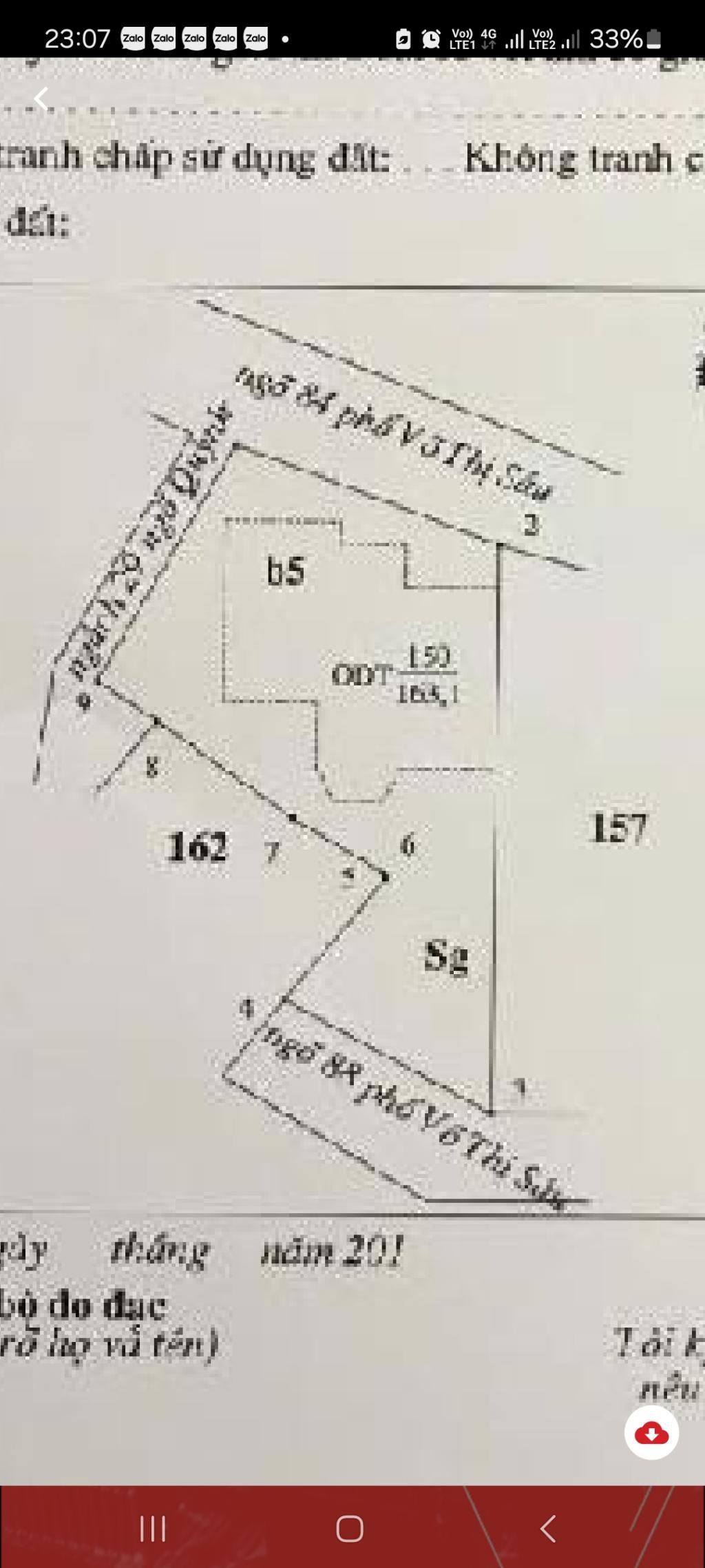 Bán nhà Võ Thị Sáu - diện tích 163m2 5 tầng - Ô TÔ TRÁNH - giá 54 tỷ