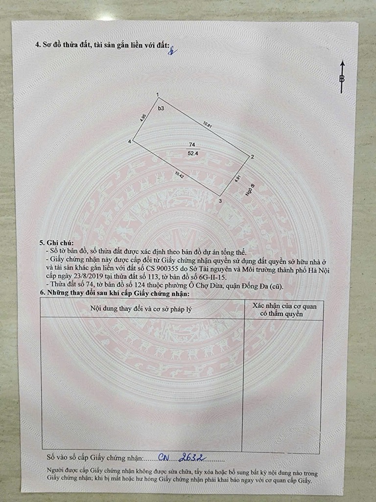 Bán nhà Nguyễn Lương Bằng - diện tích 59m2 7 tầng - ô tô tránh - giá 30,8 tỷ