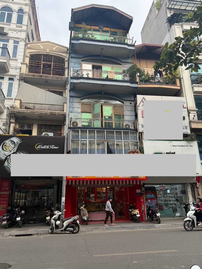 Bán nhà Bạch Mai - diện tích 37m2 6 tầng - Mặt tiền 5.2m - giá 33,5 tỷ