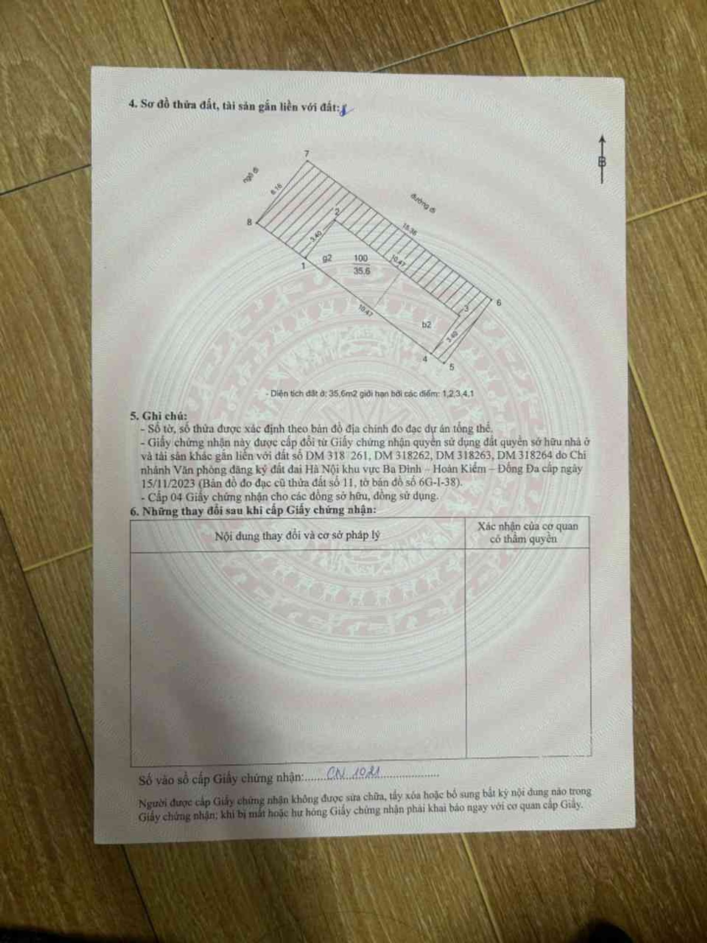 Bán nhà Yên Lãng - diện tích 23m2 5 tầng - Ô tô - giá 6,5 tỷ