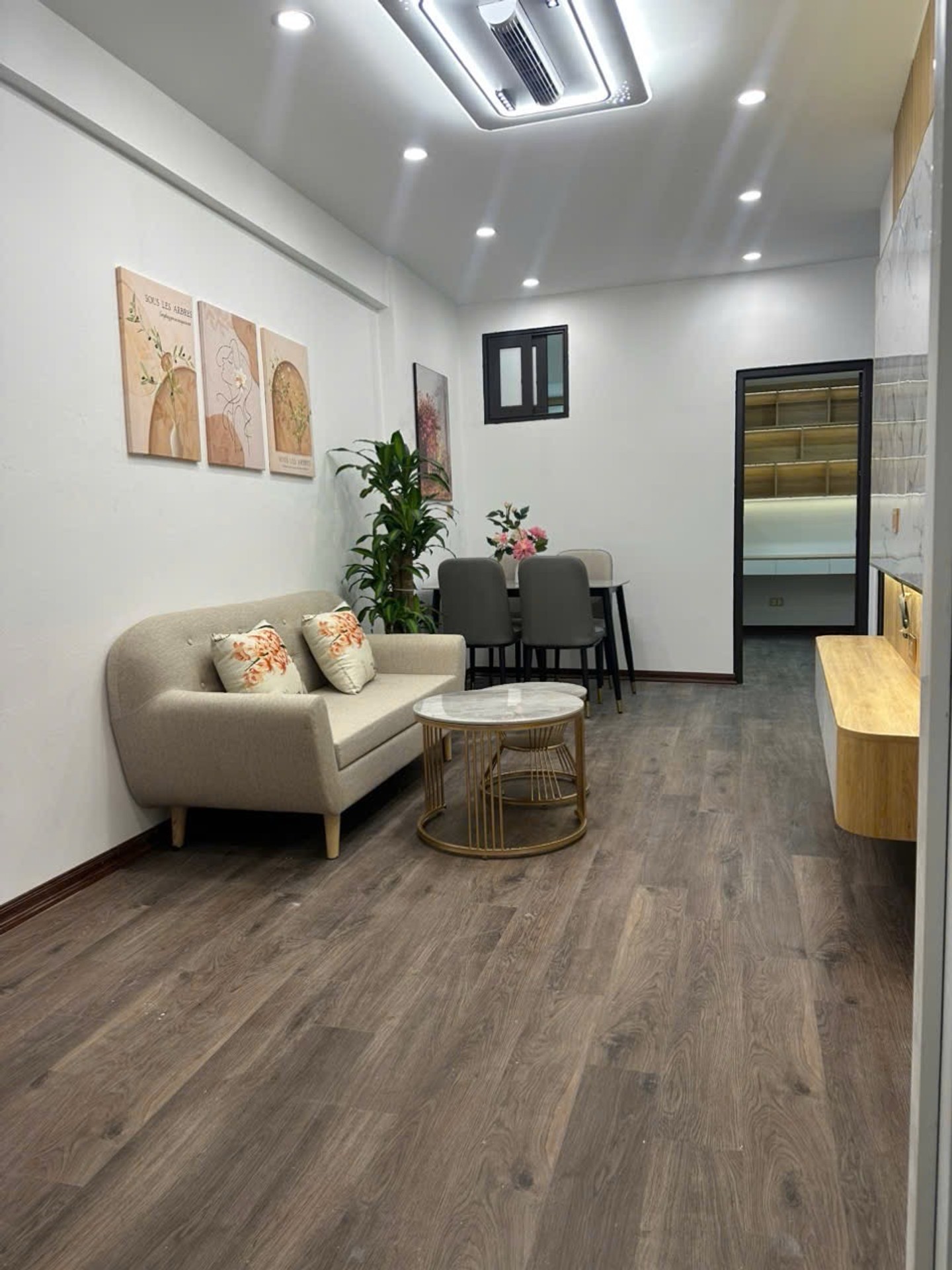 Bán nhà Ngõ Văn Hương - diện tích 60m2 1 tầng - Căn hộ mới keng, full nội thất - giá 3,8 tỷ