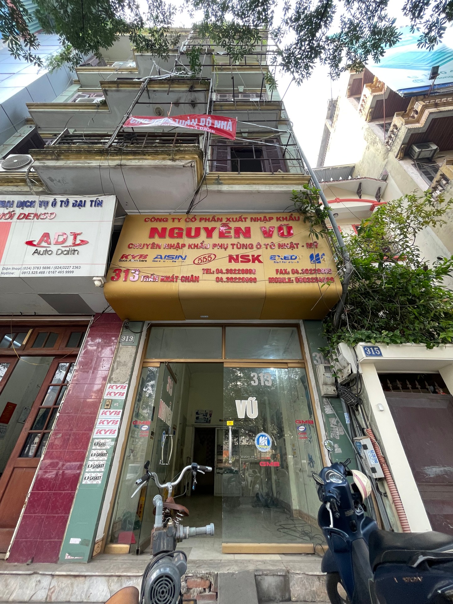 Bán nhà Trần Khát Chân - diện tích 36m2 5 tầng - Mặt phố - giá 31,8 tỷ