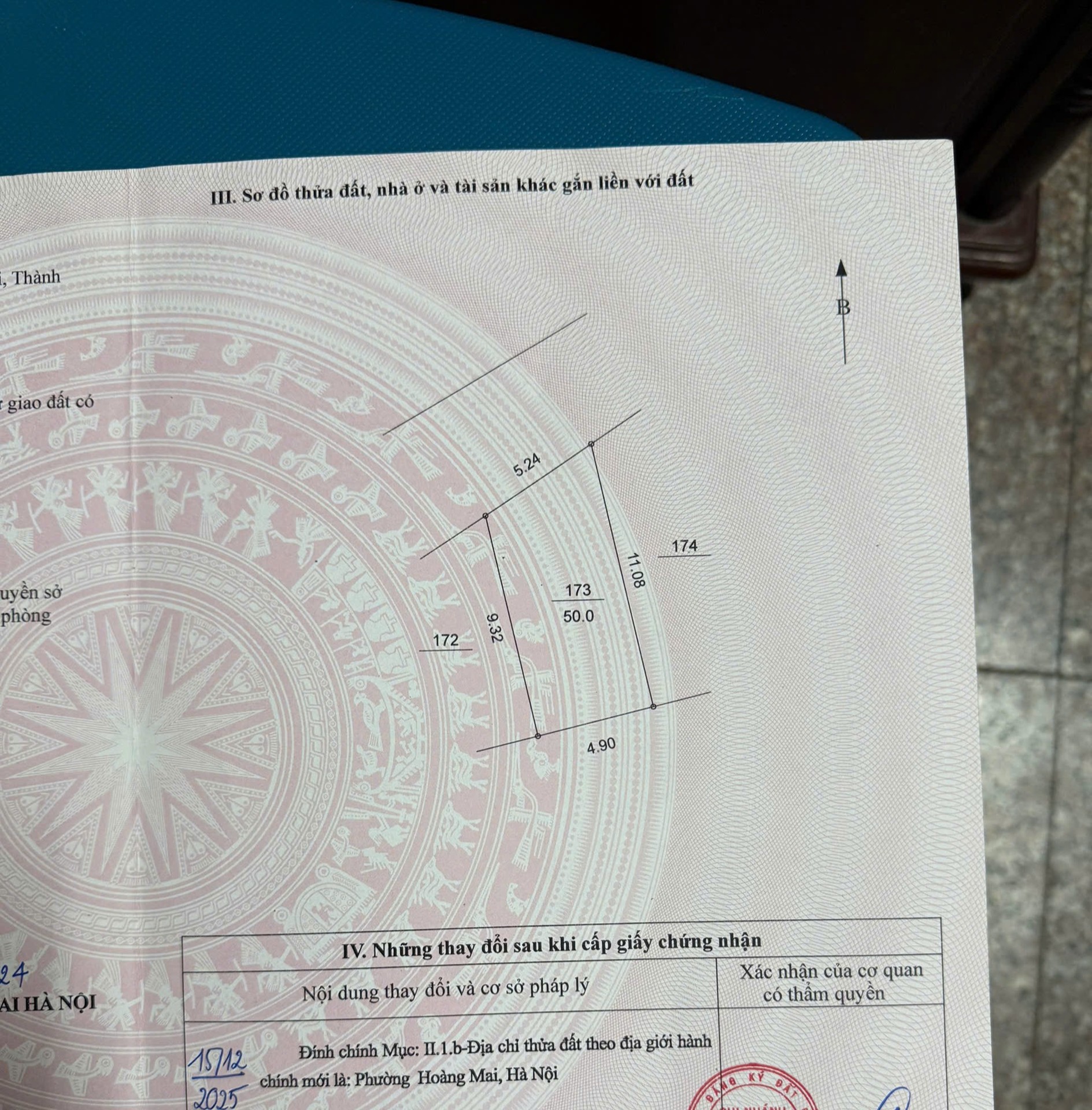 Bán nhà Giáp Bát - diện tích 100m2 0 tầng - Đất - giá 27,9 tỷ