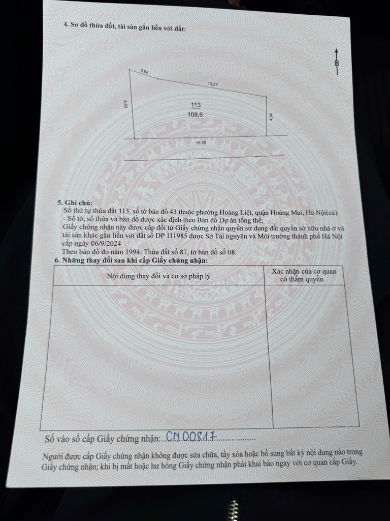 Bán nhà Đỗ Mười - diện tích 108m2 8 tầng - Thoáng trước, sau - giá 56 tỷ