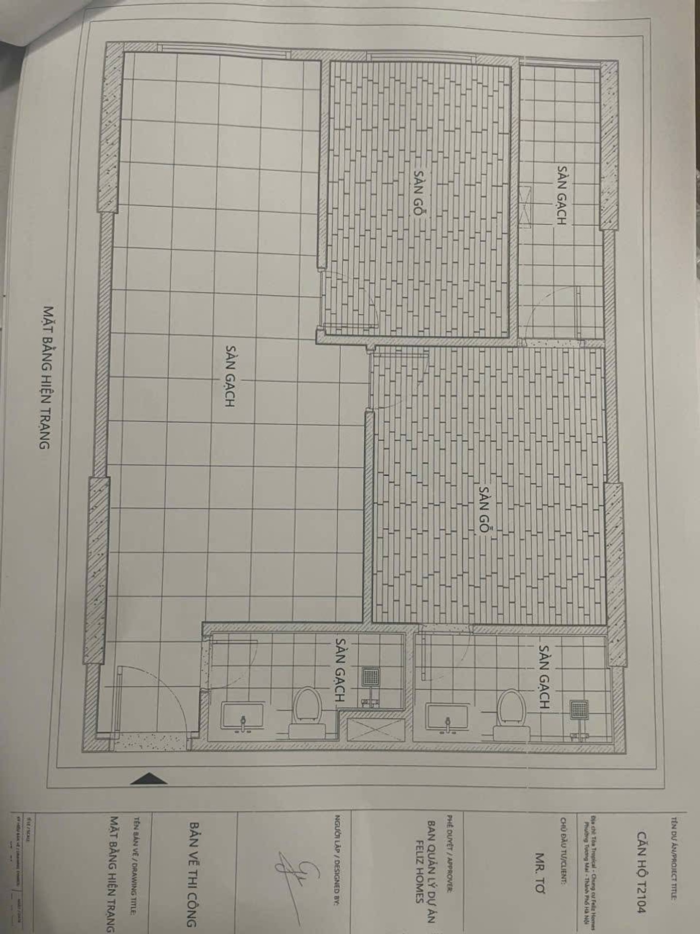 Bán nhà Hoàng Mai - diện tích 69m2 21 tầng - Thoáng trước, sau - giá 525 tỷ