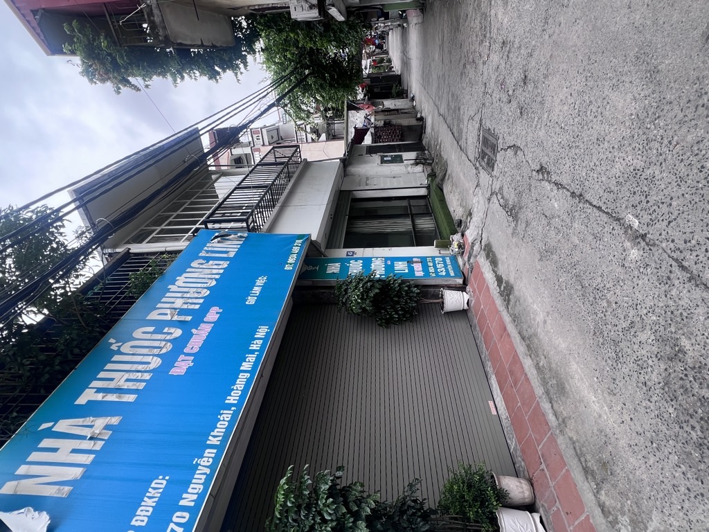 Bán nhà Nguyễn Khoái - diện tích 76m2 4 tầng - ô tô đỗ cổng - giá 15,2 tỷ
