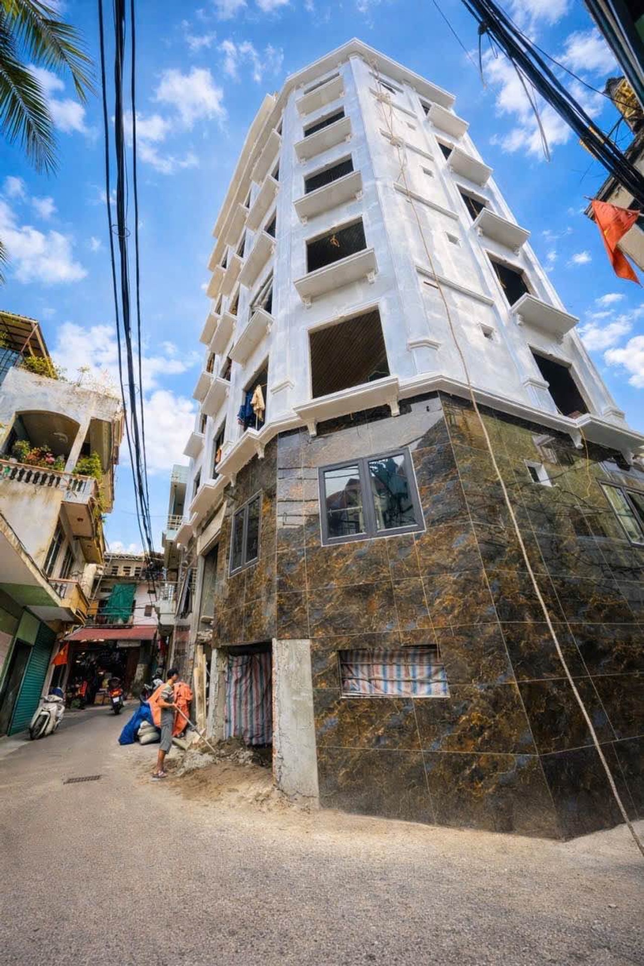 Bán nhà Vũ Tông Phan - diện tích 86m2 8 tầng - Lô góc 2 mặt thoáng - giá 37,5 tỷ