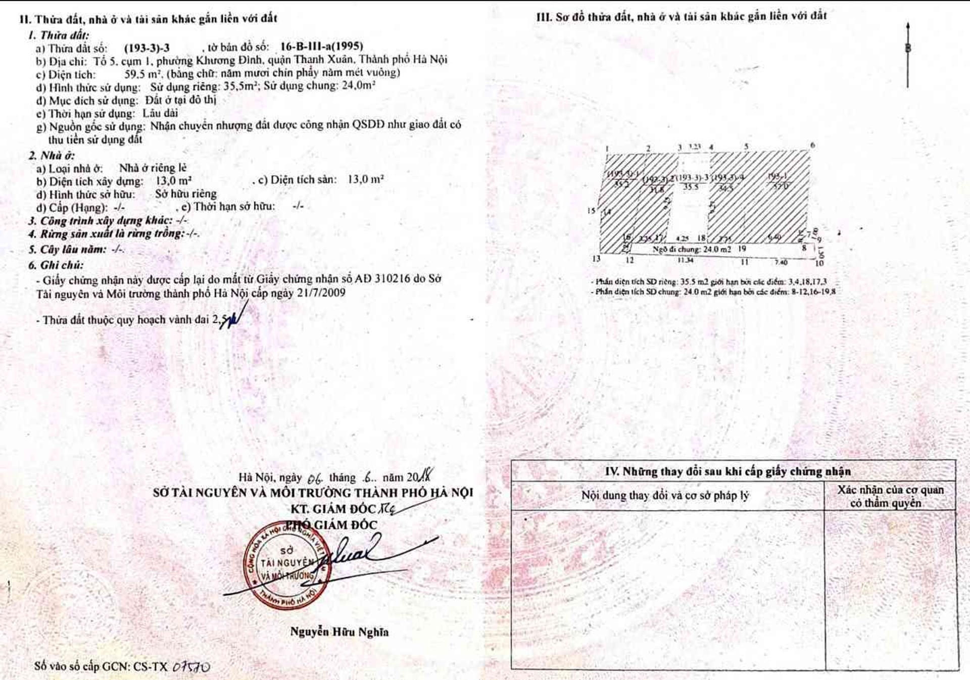 Bán nhà Khương Trung - diện tích 35m2 3 tầng - Mặt phố hiện hữu - giá 12,2 tỷ