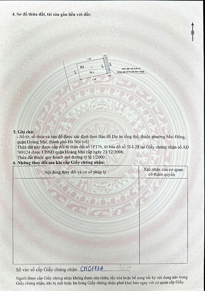 Bán nhà Minh Khai - diện tích 33m2 5 tầng - Mặt ngõ thông, kinh doanh - giá 7,3 tỷ