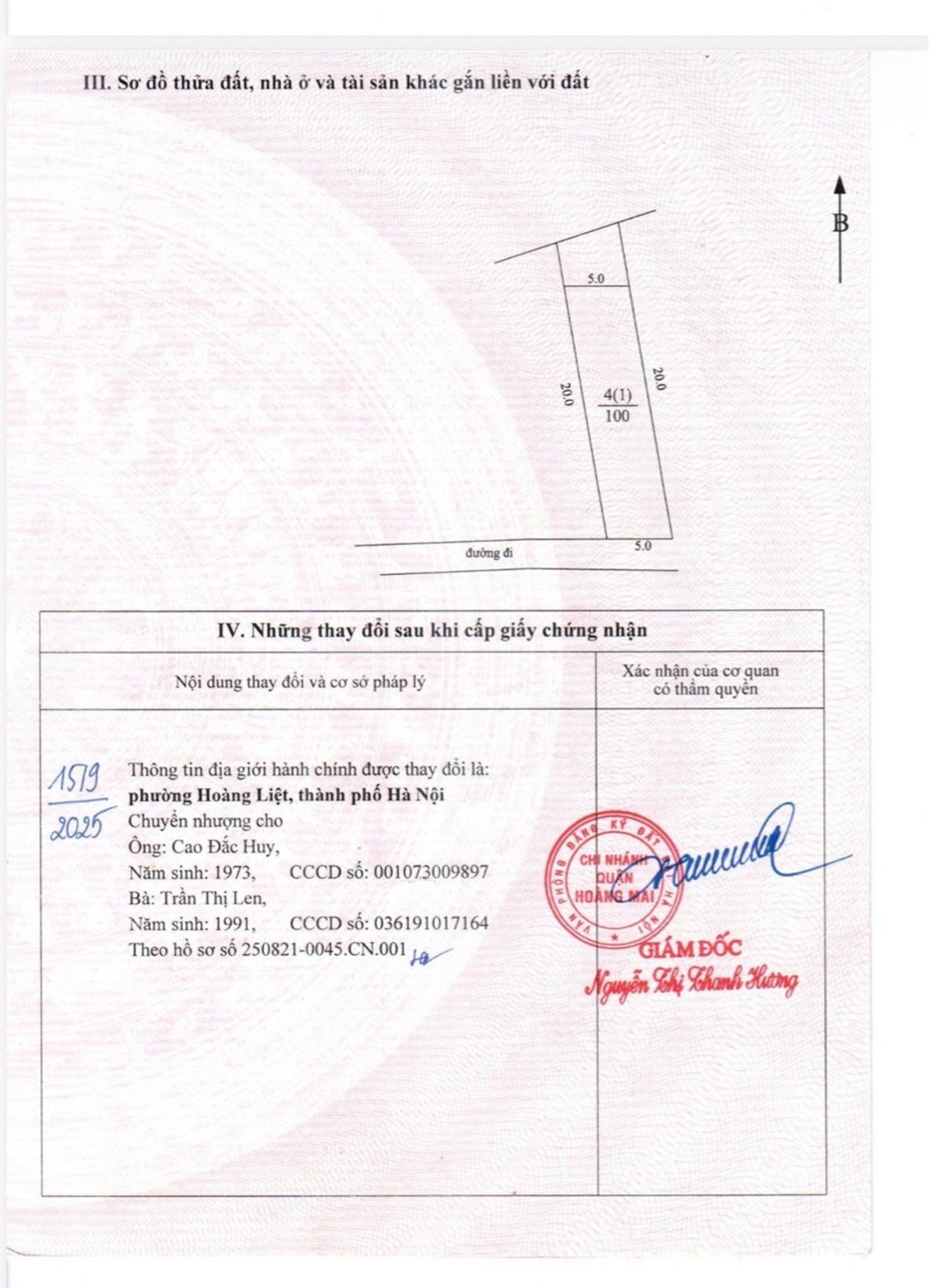 Bán nhà Phương Liệt - diện tích 100m2 1 tầng - Lô góc 3 mặt thoáng - giá 39 tỷ