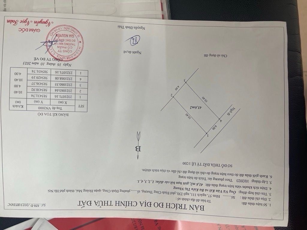 Bán nhà Định Công Thượng - diện tích 41m2 3 tầng - Ô tô tránh - giá 3,5 tỷ