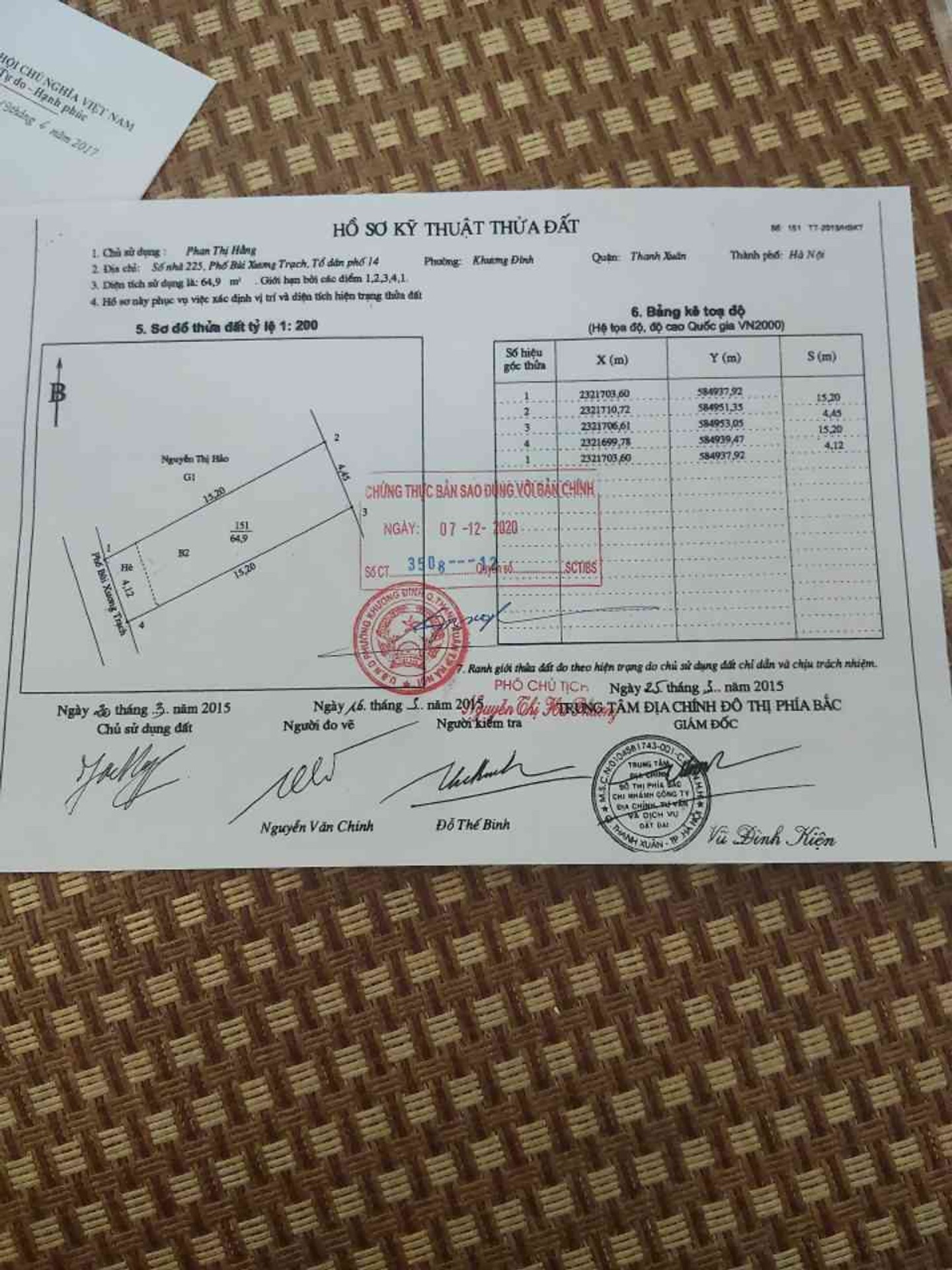 Bán nhà Bùi Xương Trạch - diện tích 65m2 2 tầng - nhà mặt phố kinh doanh đa dạng - giá 7,5 tỷ