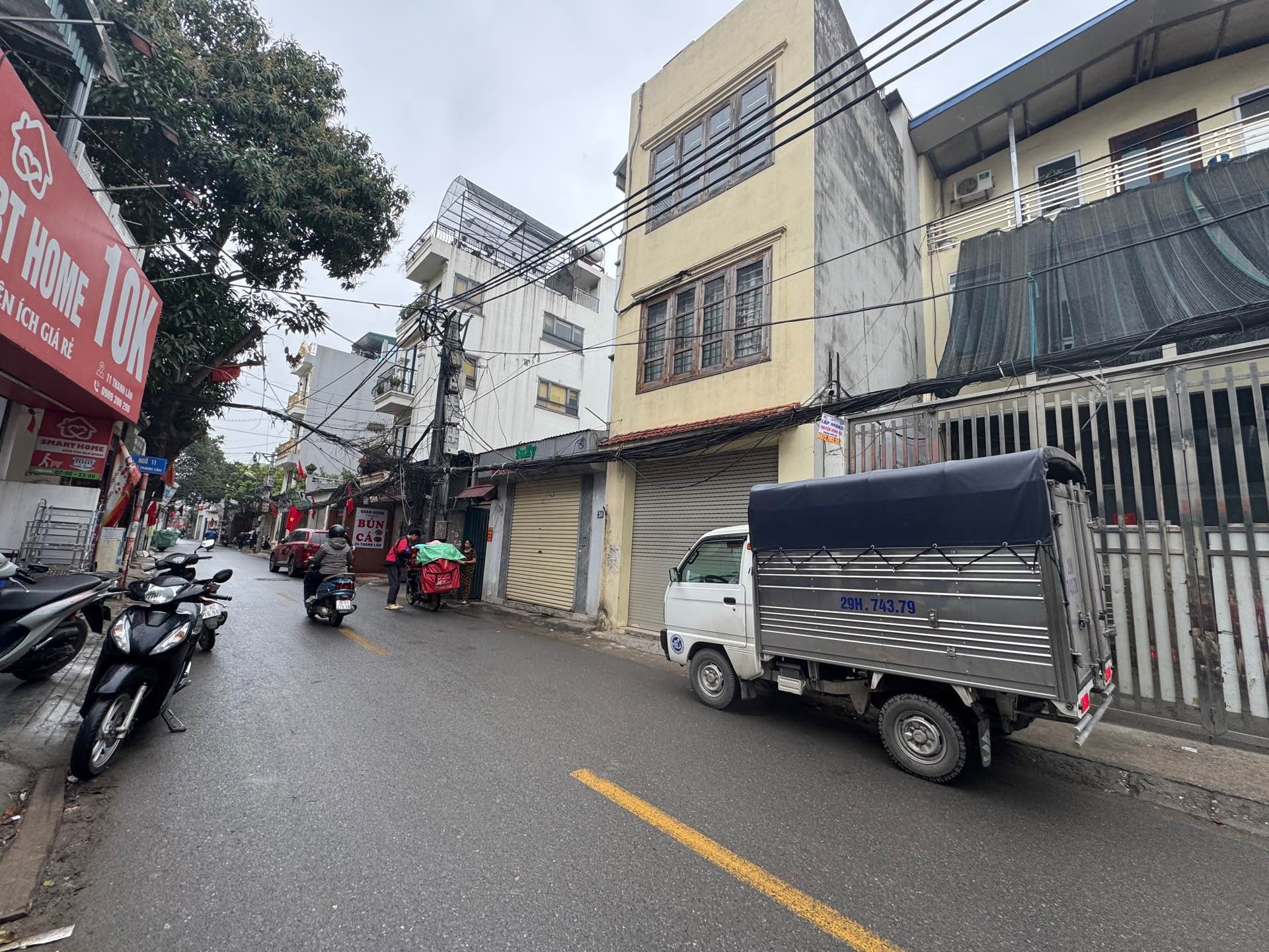 Bán nhà Thanh Lân - diện tích 90m2 0 tầng - ô tô đỗ cửa - giá 17,1 tỷ