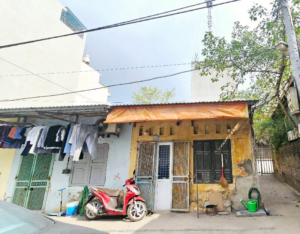 Bán nhà Nguyễn Khoái - diện tích 46m2 1 tầng - Lô góc, ô tô tránh - giá 7,38 tỷ