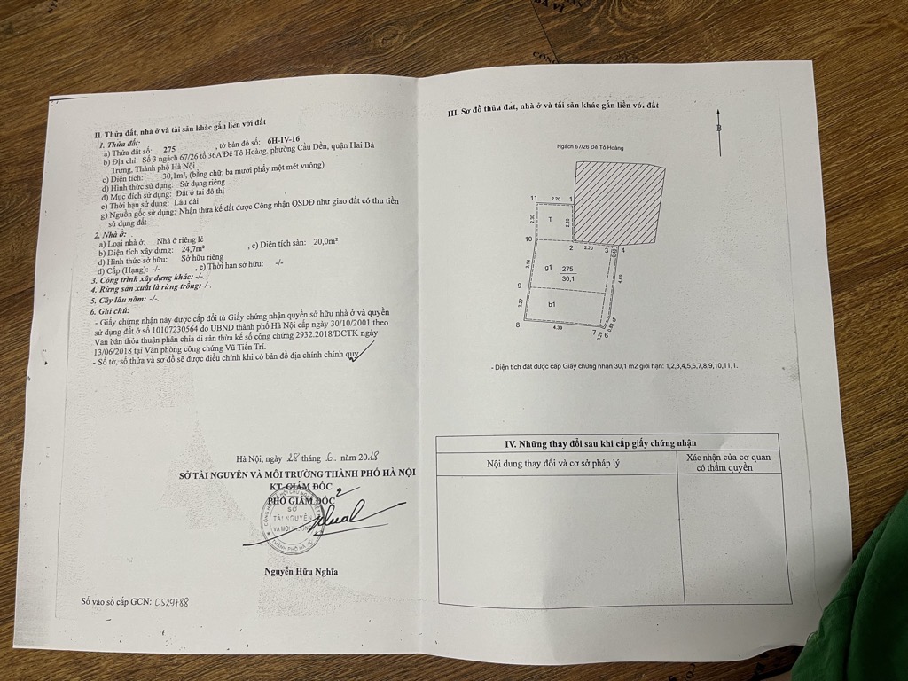 Bán nhà Đê Tô Hoàng - diện tích 68m2 3 tầng - Nhà cũ, cho thuê 10 triệu/tháng - giá 7,7 tỷ