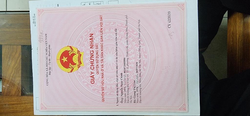 Bán nhà Trương Định - diện tích 95m2 3 tầng - Lô góc 3 mặt thoáng - giá 37 tỷ