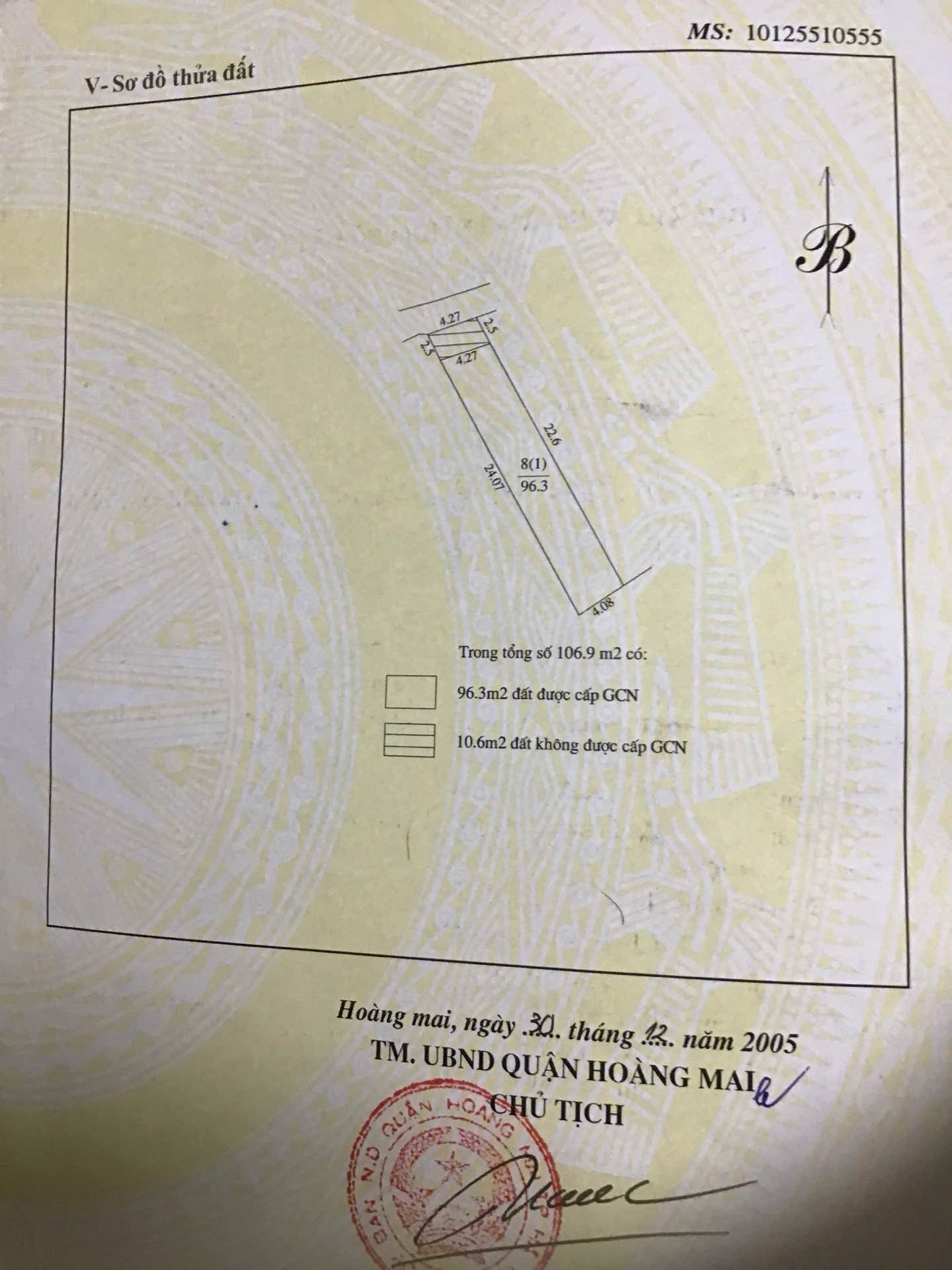 Bán nhà Nguyễn Khoái - diện tích 107m2 4 tầng - Mặt phố kinh doanh tốt - giá 29,9 tỷ