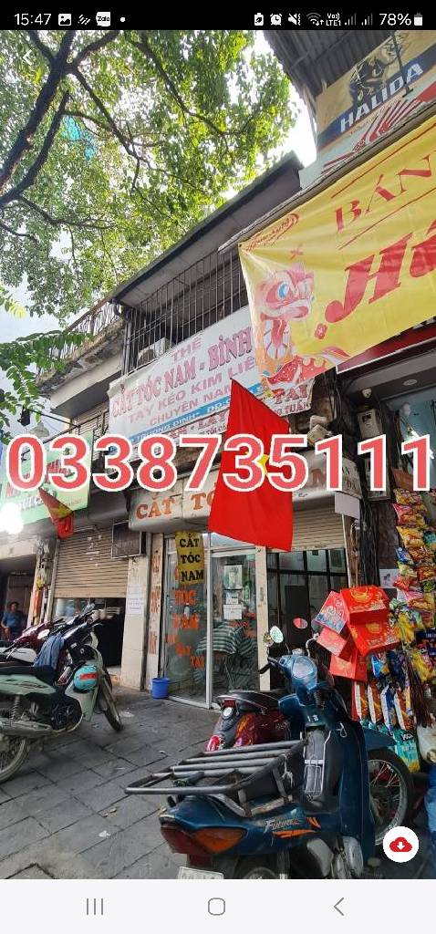 Bán nhà Trương Định - diện tích 193m2 2 tầng - Mặt phố kinh doanh sầm uất - giá 42 tỷ