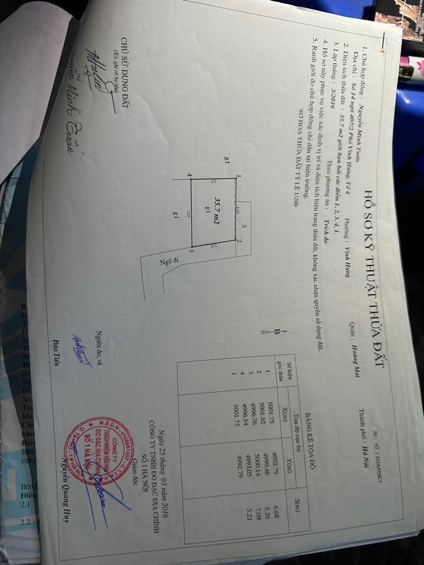Bán nhà Vĩnh Hưng - diện tích 35m2 1 tầng - Nhà đẹp đầy đủ công năng - giá 2,09 tỷ
