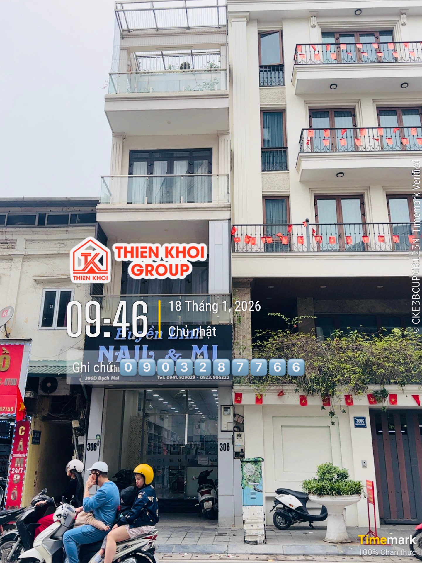 Bán nhà Bạch Mai - diện tích 85m2 5 tầng - Mặt phố, thang máy - giá 39,7 tỷ