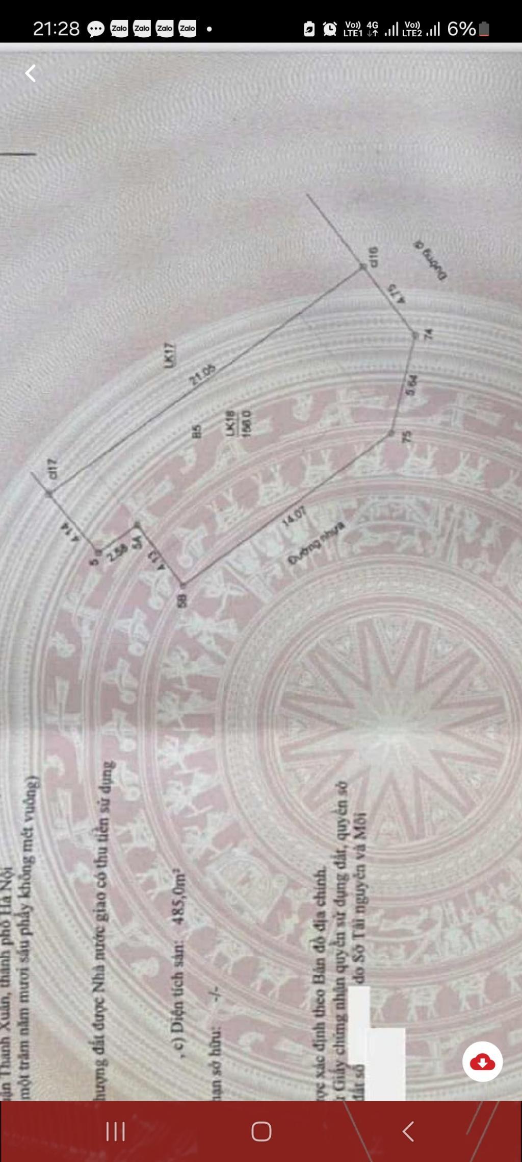 Bán nhà Hạ Đình - diện tích 156m2 6 tầng - Lô góc 2 mặt thoáng - giá 44,9 tỷ