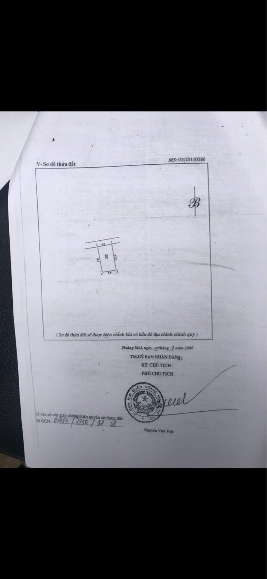 Bán nhà Tam Trinh - diện tích 79m2 1 tầng - Nhà cấp 4, xác định bán đất - giá 19,75 tỷ