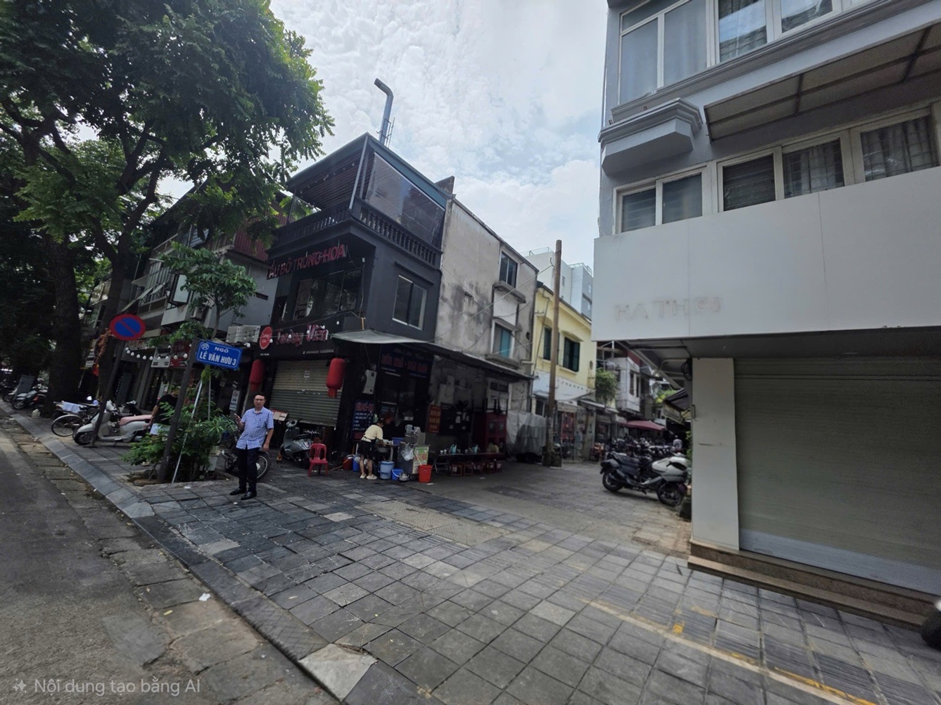 Bán nhà Lê Văn Hưu - diện tích 30m2 1 tầng - Ô tô tránh - giá 8,5 tỷ