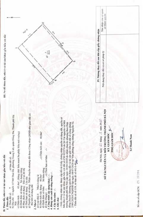 Bán nhà Thái Hà - diện tích 112m2 6 tầng - ô tô tránh - giá 60 tỷ