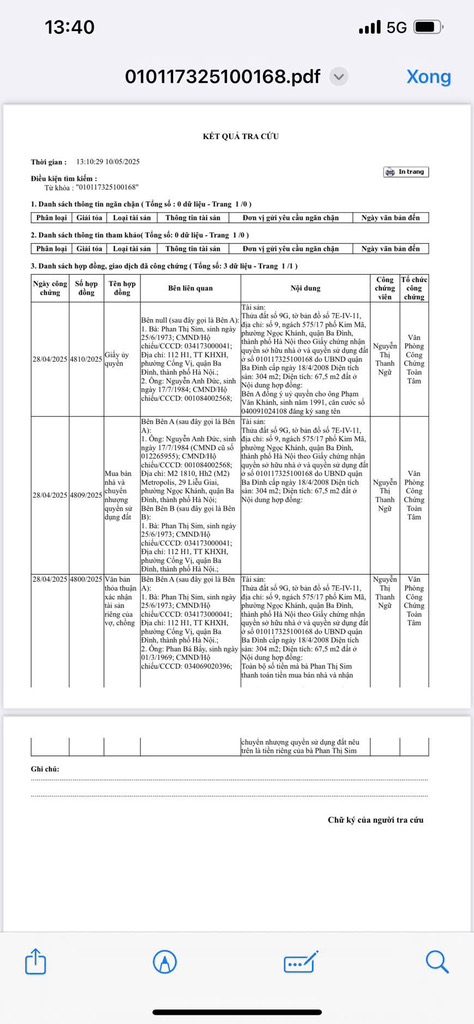 Bán nhà Kim Mã - diện tích 68m2 8 tầng - Thang máy - giá 25 tỷ