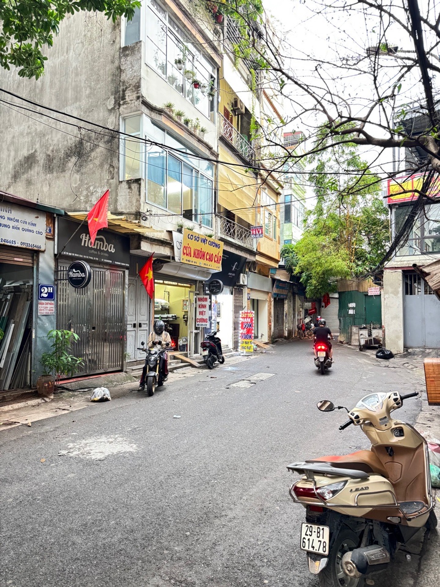 Bán nhà Minh Khai - diện tích 46m2 6 tầng - Ô TÔ VỈA HÈ - giá 23,8 tỷ