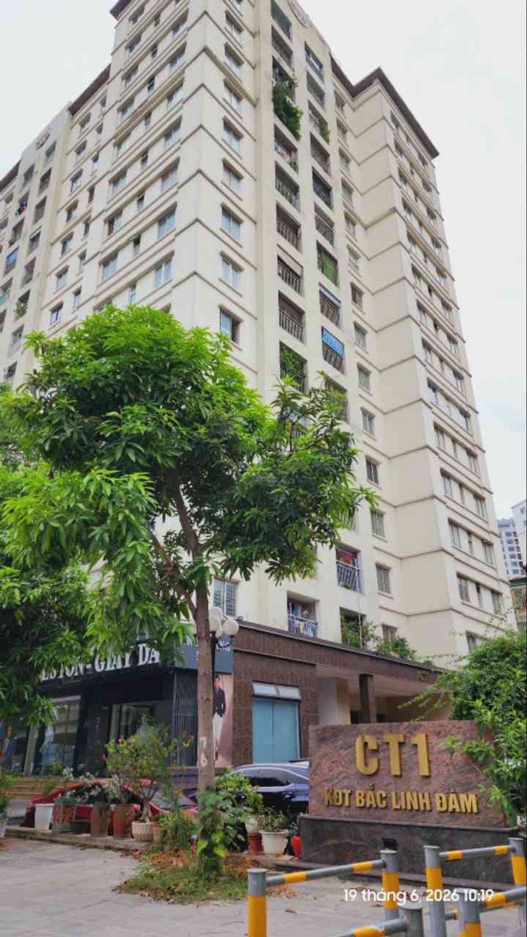 Bán nhà Nghiêm Xuân Yêm - diện tích 86m2 14 tầng - Lô góc 2 mặt thoáng - giá 6,8 tỷ