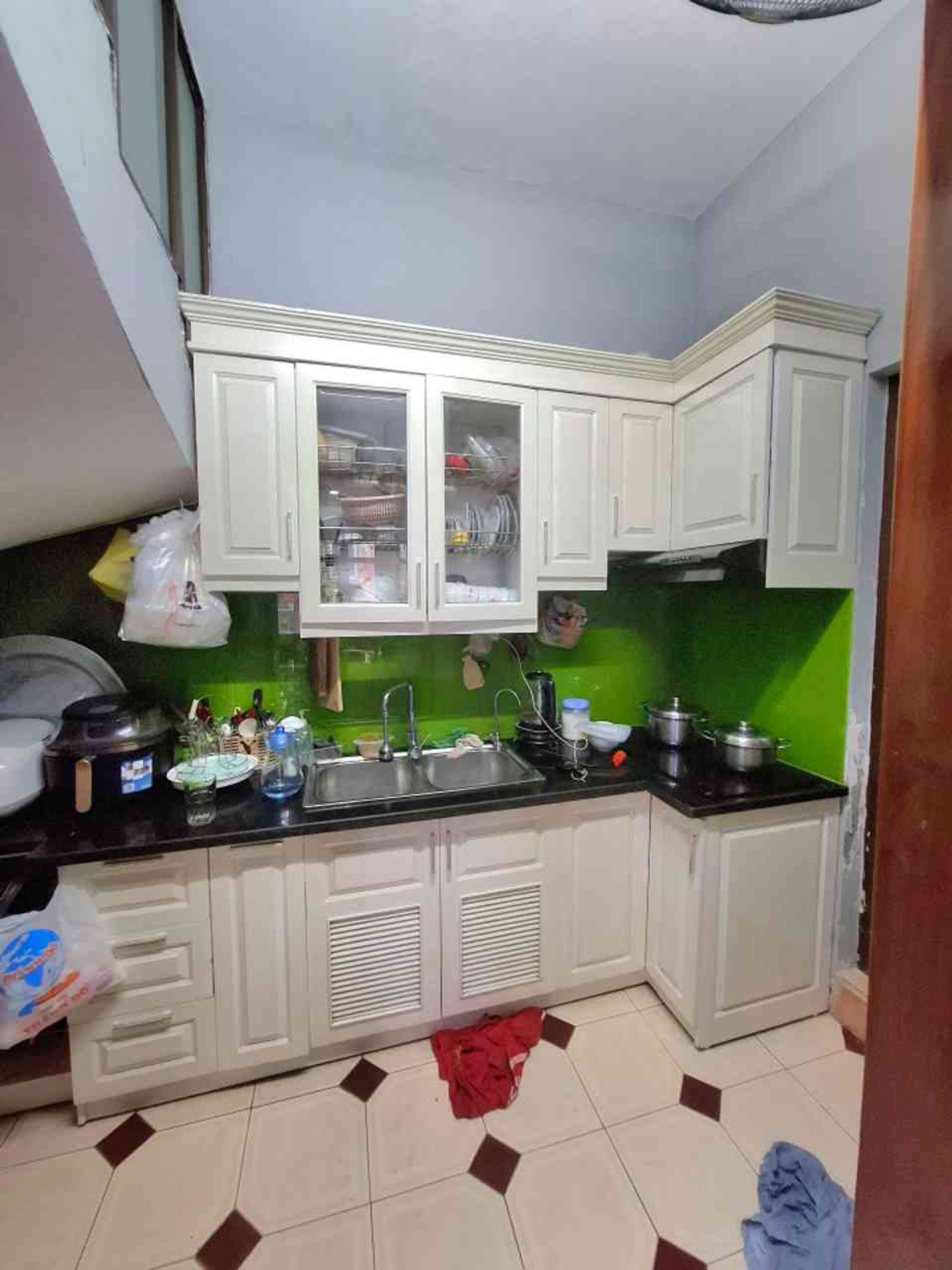 Bán nhà Giáp Bát - diện tích 120m2 4 tầng - Ô TÔ ĐỖ CHÂN CẦU THANG KHU TẬP THỂ - giá 6,5 tỷ