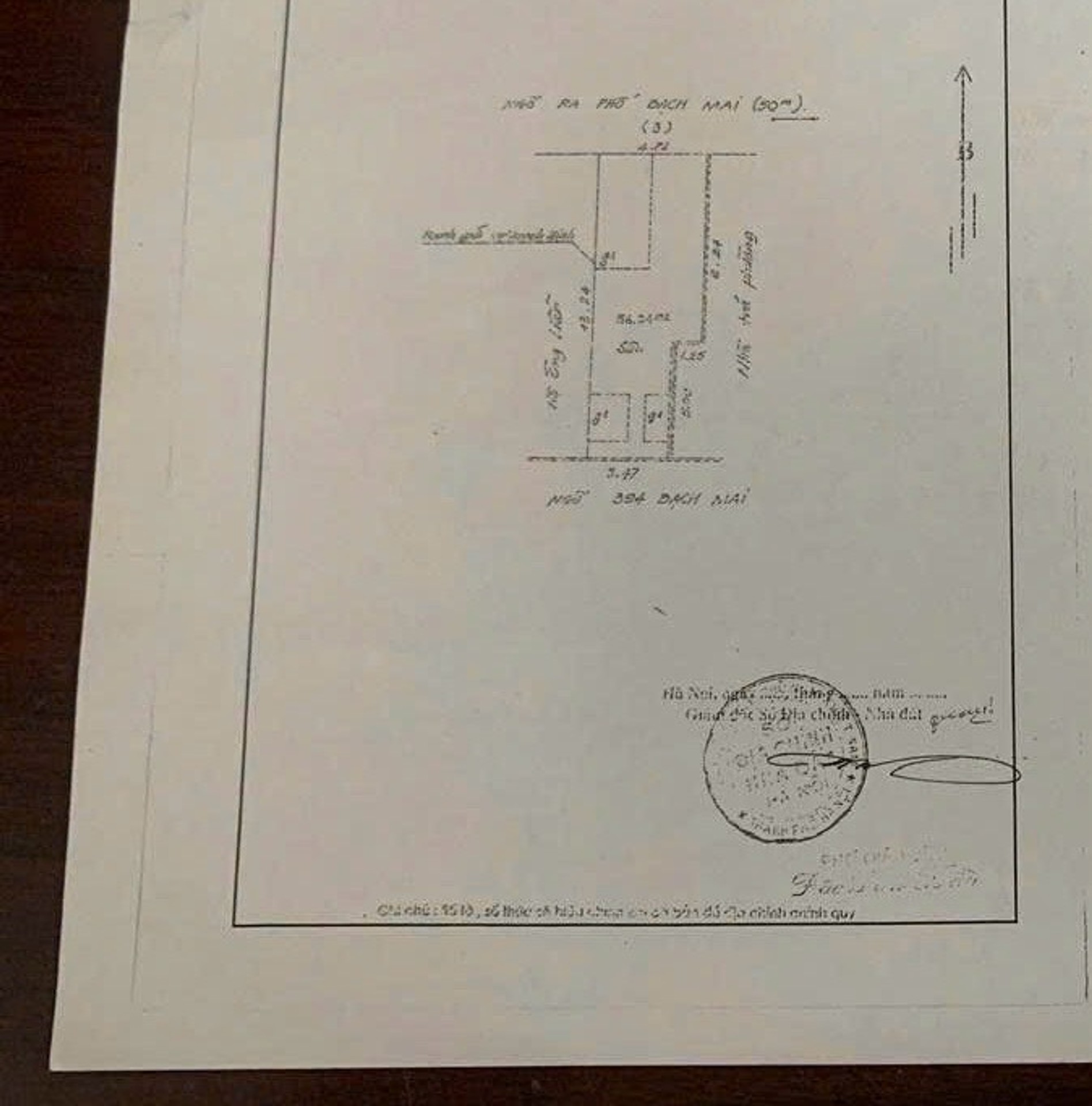 Bán nhà Bạch Mai - diện tích 56m2 5 tầng - ngõ ô tô lý thuyết - giá 14,5 tỷ