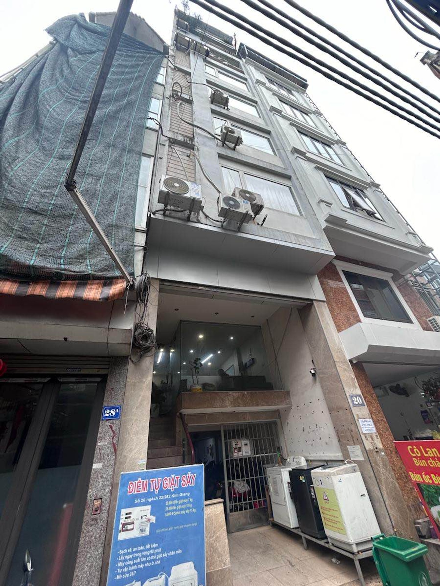 Bán nhà Kim Giang - diện tích 80.8m2 10 tầng - Ô TÔ ĐỖ CỬA - giá 34,5 tỷ