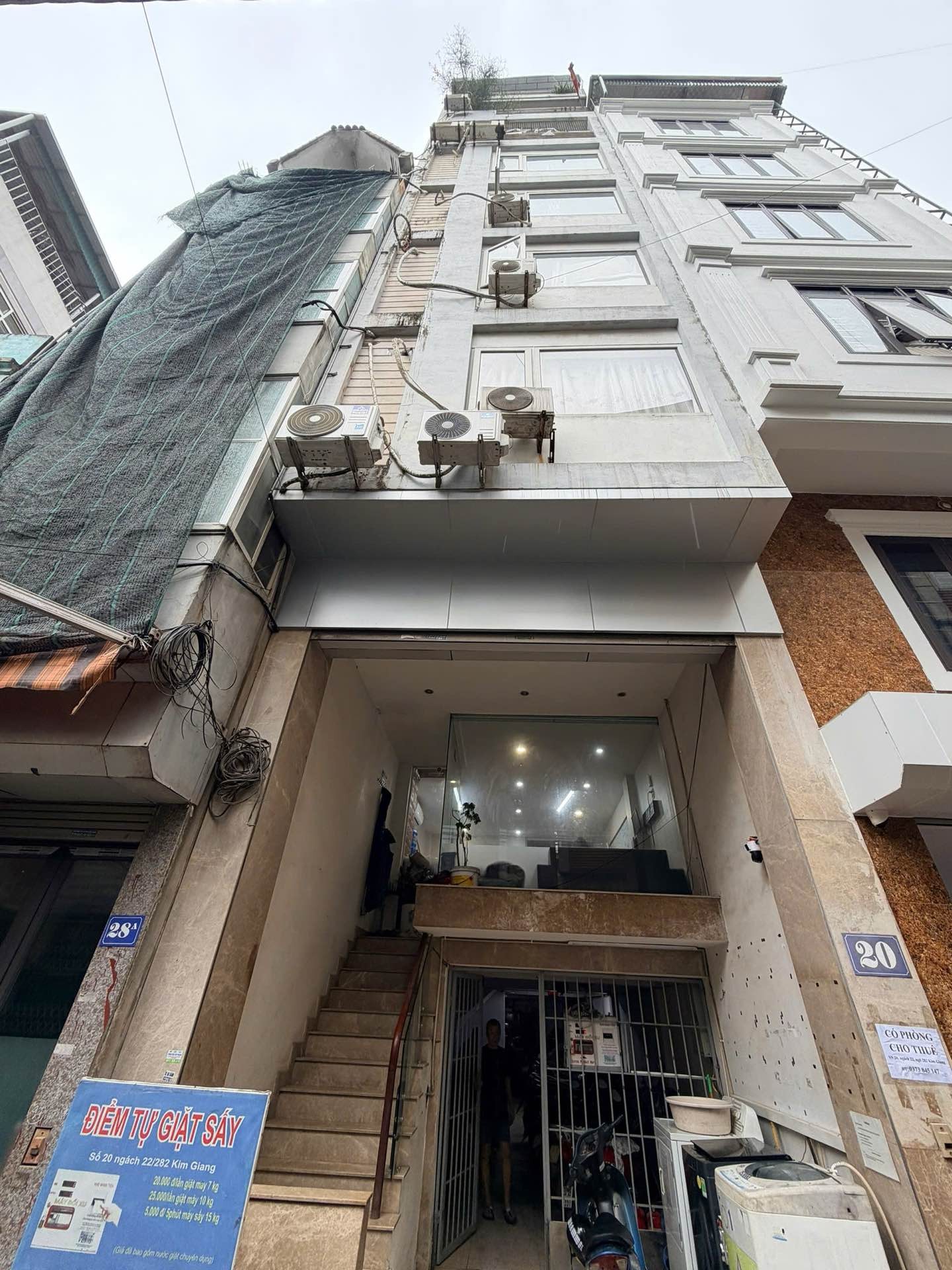 Bán nhà Kim Giang - diện tích 80.8m2 10 tầng - Ô TÔ ĐỖ CỬA - giá 34,5 tỷ