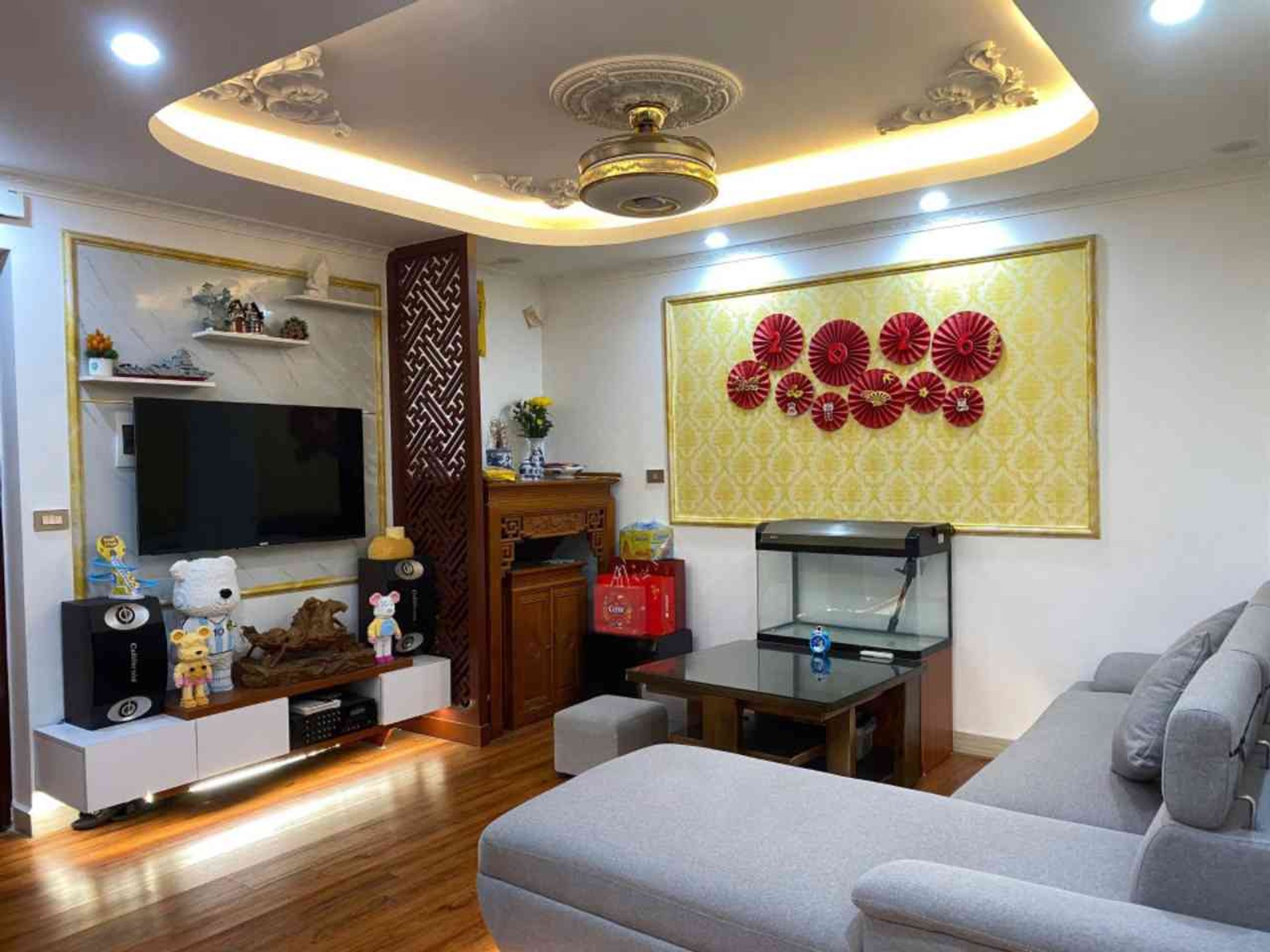 Bán nhà Tòa Bắc Rice City Linh Đàm - diện tích 62m2 20 tầng - thiết kế hiện đại 2 ngủ 2 wc - giá 5,2 tỷ