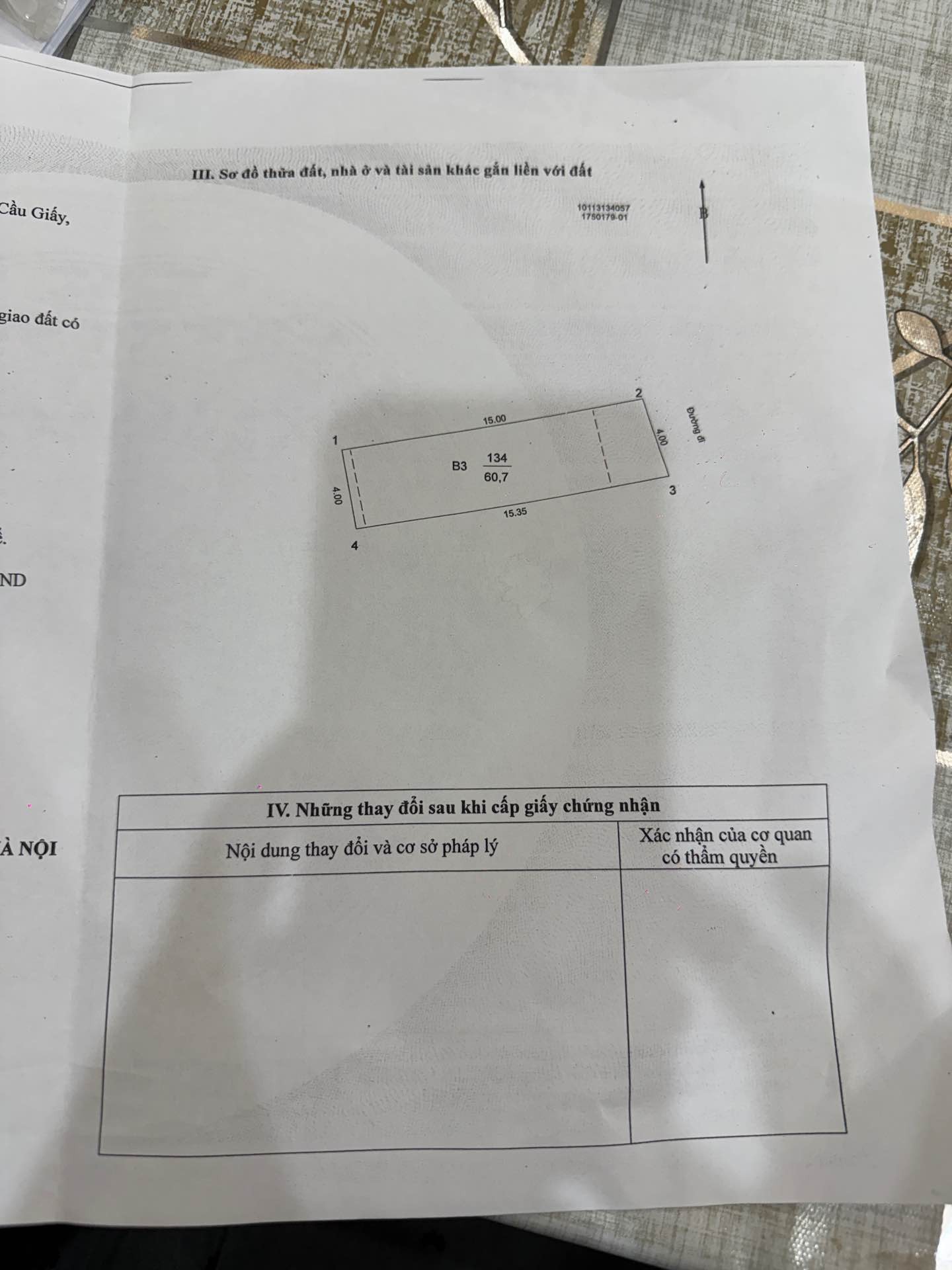 Bán nhà Trung Kính - diện tích 60.7m2 4 tầng - ô tô qua nhà - giá 30 tỷ