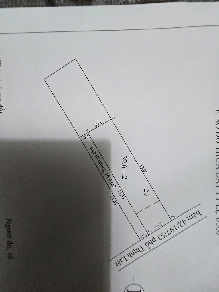 Bán nhà Thịnh Liệt - diện tích 39m2 4 tầng - Lô góc - giá 4,2 tỷ